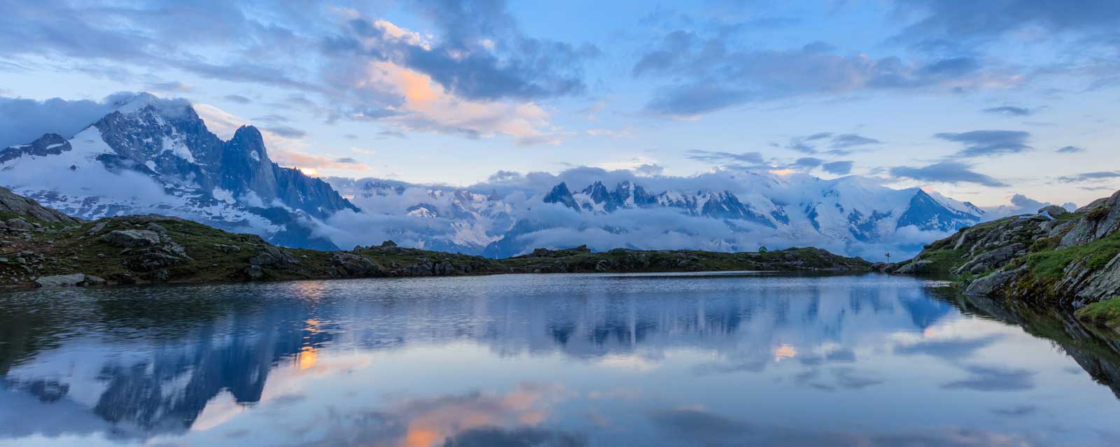 Mountains with Reflection