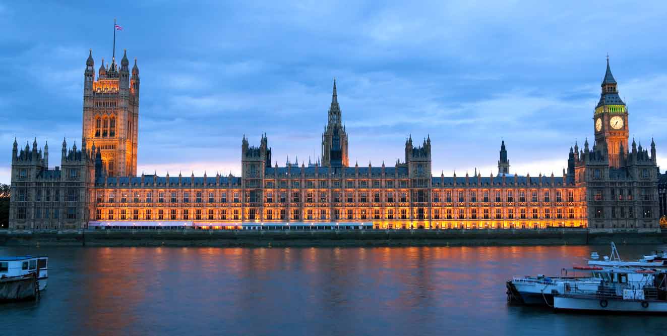  Houses of Parliament, London