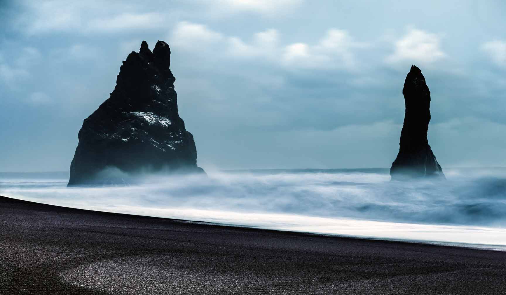 Beautiful Coastline of Iceland