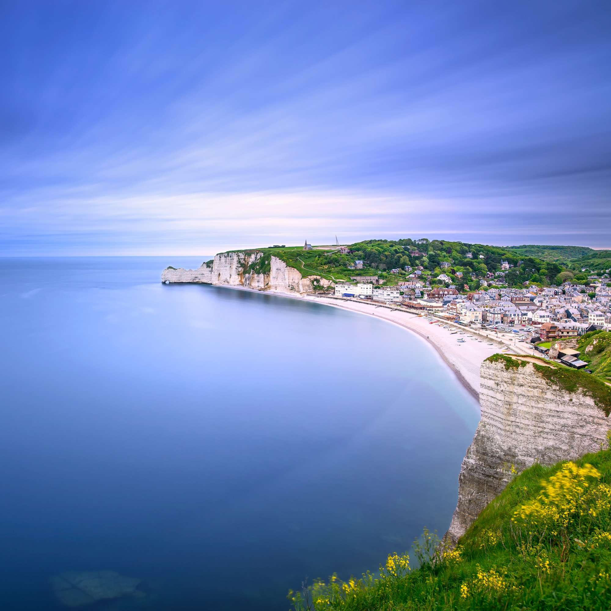 Etretat, Normandy, France.