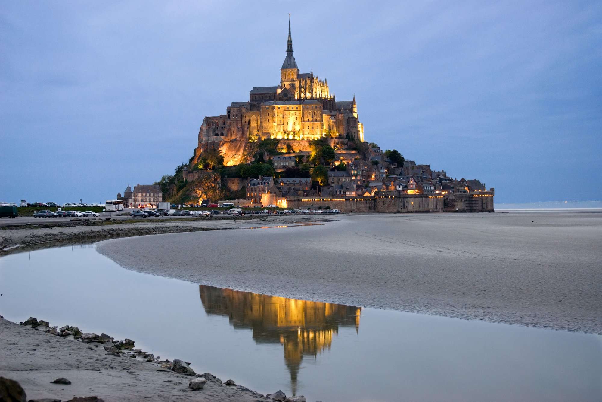 Mount Le Mont Saint Michel, Normandy, France