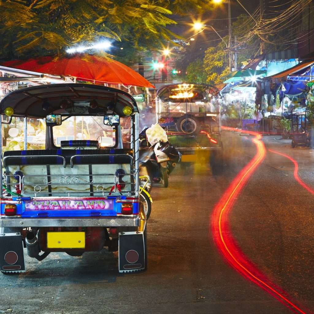 Tuk tuk Thai taxi Bangkok | Thailand